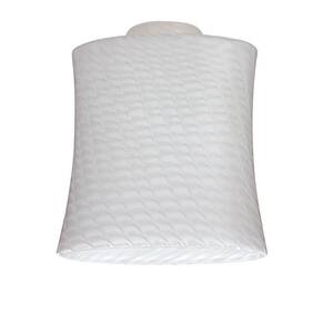 5-7/8 in. Handblown Lunar Weave Shade with 2-1/4 in. Fitter and 5-3/8 in. Width