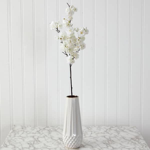 Nearly Natural 35in. Cherry Blossom Artificial Flower (Set of 3)