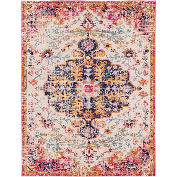 Livabliss Demeter Burnt Orange 9 ft. 3 in. x 12 ft. 6 in. Area Rug