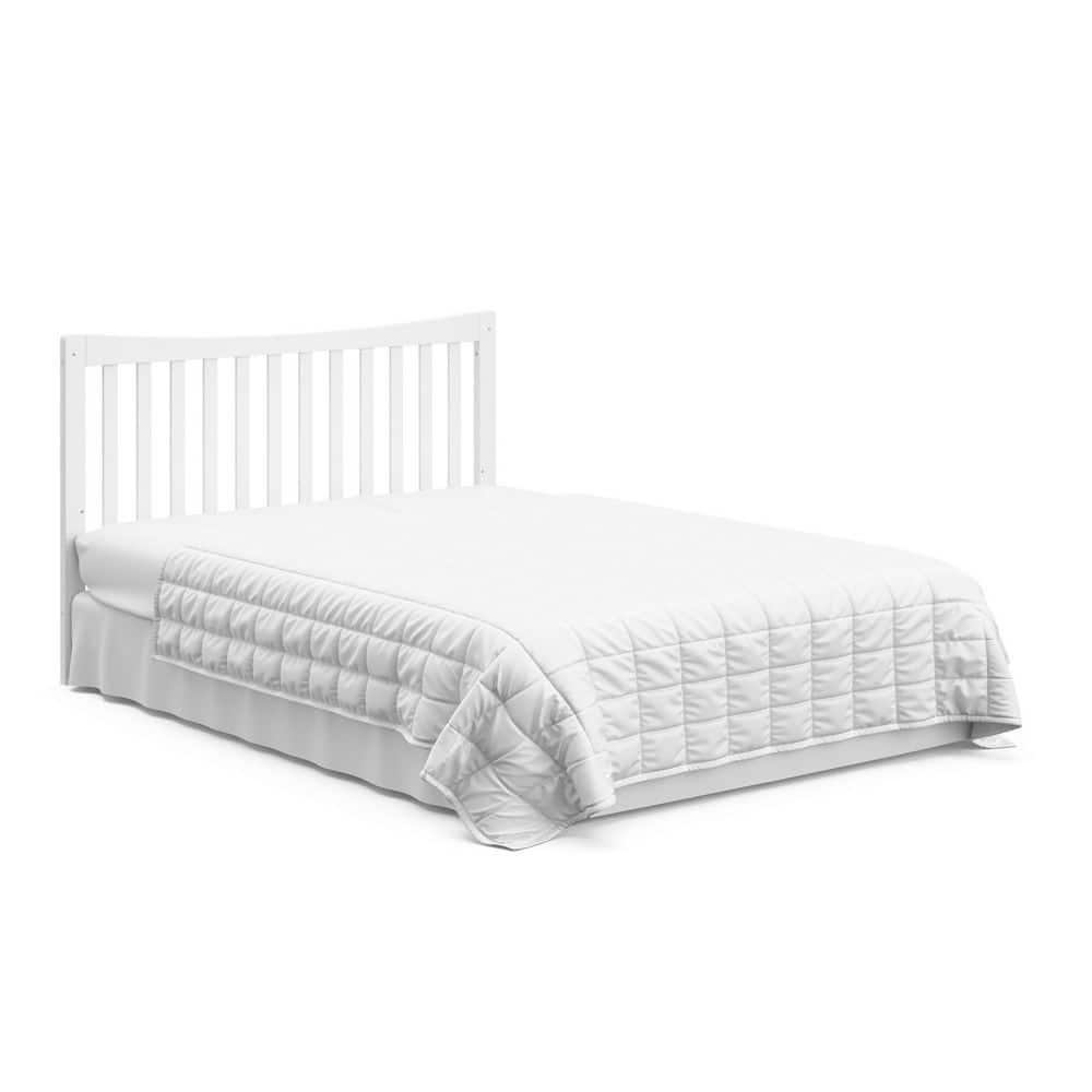 White Pine 4-in-1 Convertible Crib with Changer and Drawer