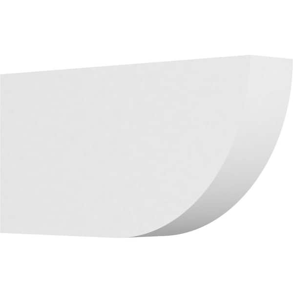 Ekena Millwork 3 in. x 8 in. x 16 in. Standard Durham Architectural Grade PVC Rafter Tail Brace
