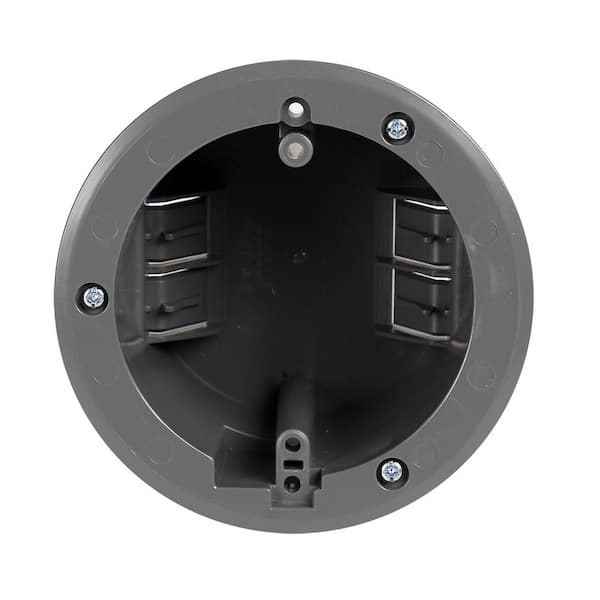 1 Gang 18 Cu In Round Old Work Electrical Ceiling Box | Shelly Lighting