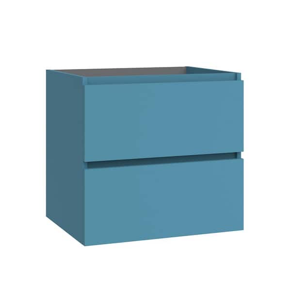 Flora 23.2 in. Bath Vanity Cabinet without Top in Island Matte Assembled