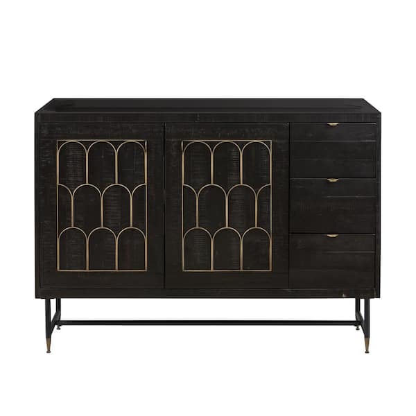 Avanity Mariscal 48 in. W x 21 in. D Bathroom Vanity Cabinet Only in Rustic Black