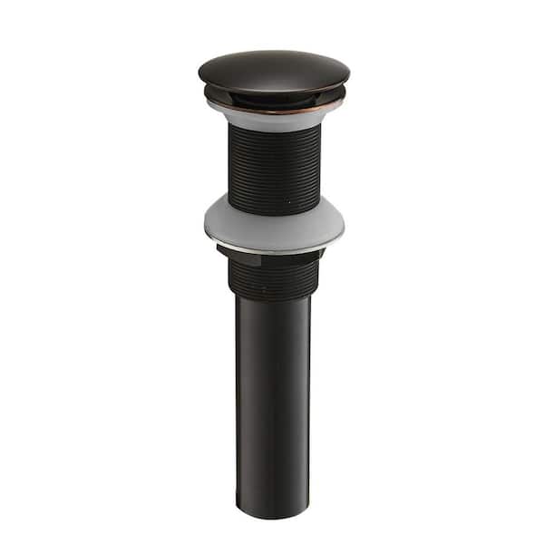 BWE Bathroom Sink Pop-Up Drain without Overflow in Oil Rubbed Bronze