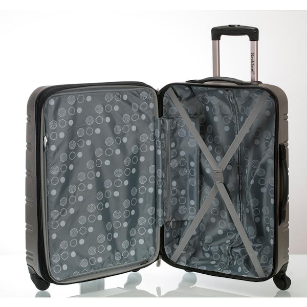 Rockland Melbourne Expandable 2-Piece Hardside Spinner Luggage Set