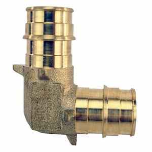 3/4 in. Brass PEX-A Expansion Barb 90 Elbow (10-Pack)