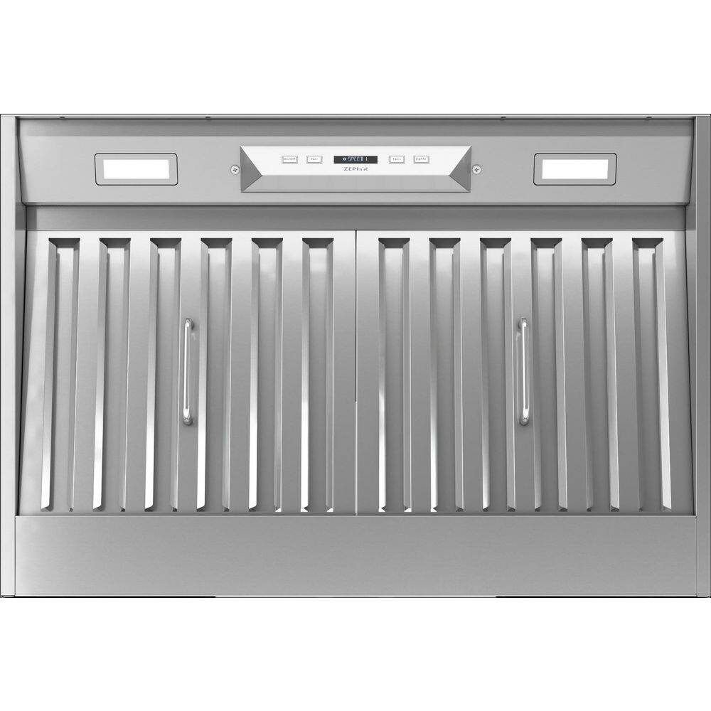 Monsoon I 30 in. 650 CFM Ducted Insert Mount Range Hood with LED Light in Stainless Steel price history on PriceWatchPro