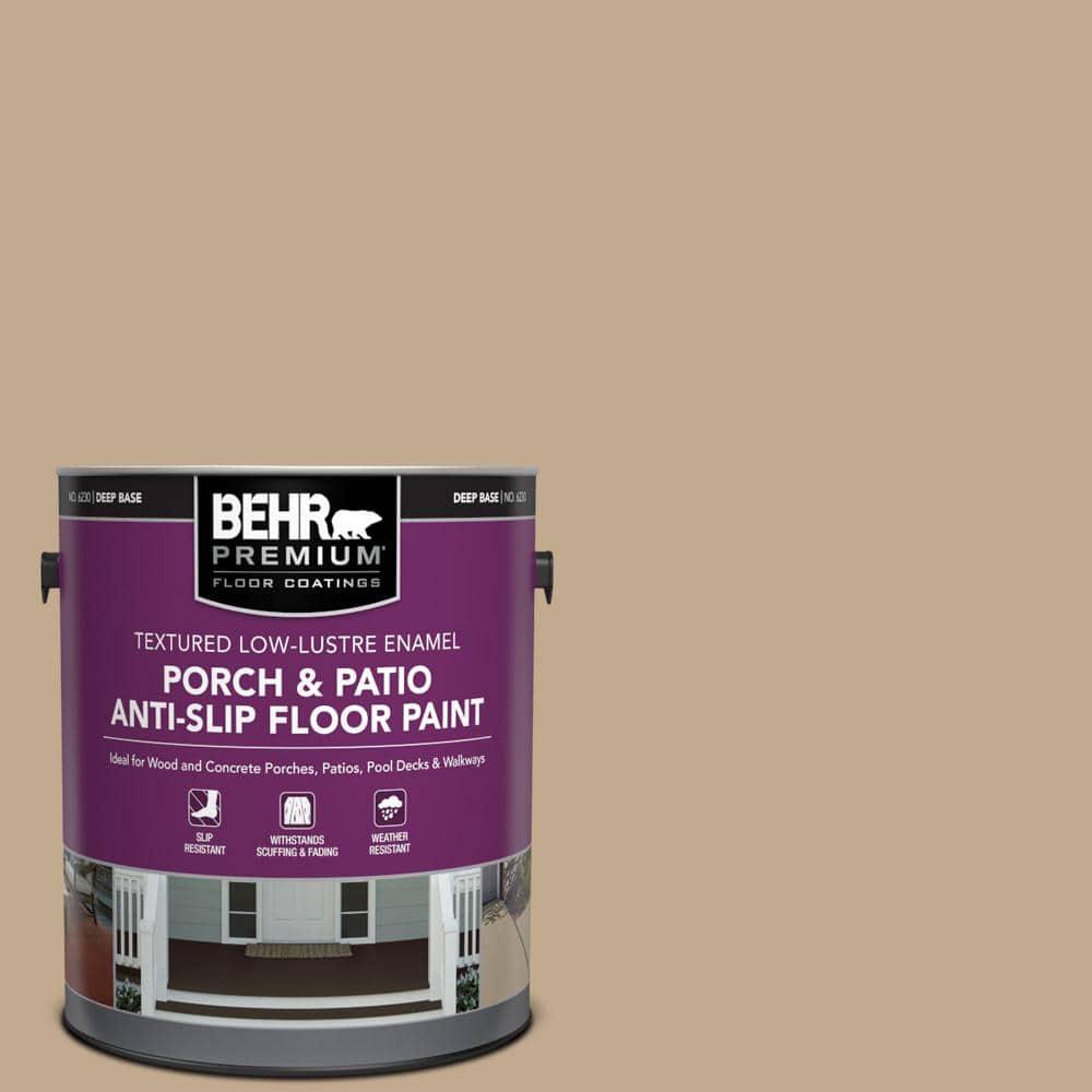 1 gal. #BXC-07 Palomino Tan Textured Low-Lustre Enamel Interior/Exterior Porch and Patio Anti-Slip Floor Paint price history on PriceWatchPro