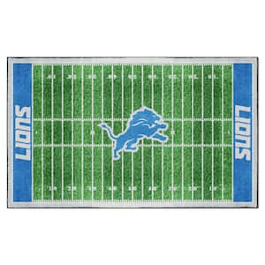 Detroit Lions Quick Snap Area Rug - Nylon 4â€™ x 6â€™