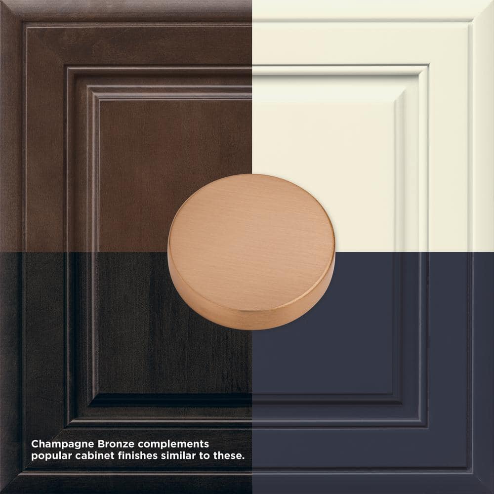 Liberty Charmaine 12 in. (305 mm) Champagne Bronze Cabinet Drawer Bar Pull