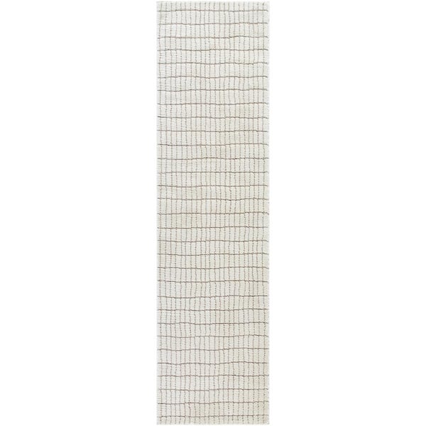Livabliss Livabliss x Our PNW Home Cascade Ivory/Light Brown 3 ft. x 12 ft. Global Indoor Area Rug