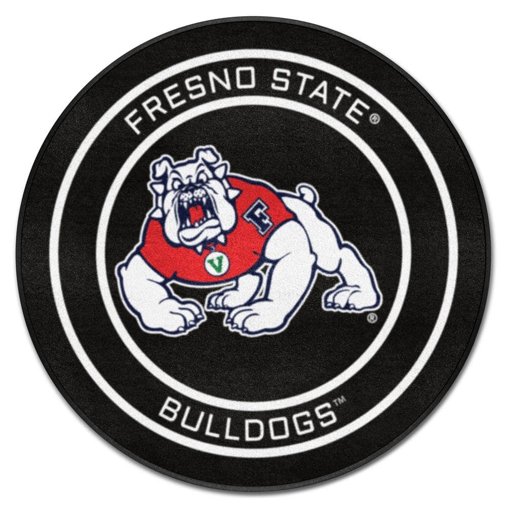 FANMATS Fresno State Bulldogs 1-1/2-ft x 2-1/2-ft Navy Rectangular