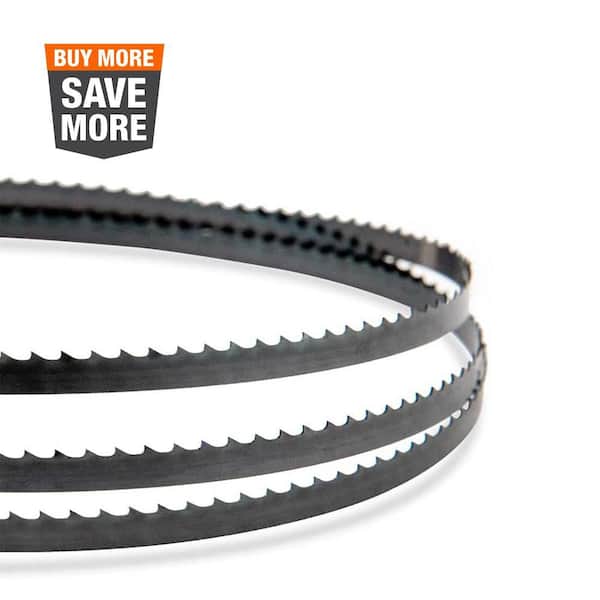 59-1/4 x 1/4 in. x 24 TPI Band Saw Blades for Craftsman, Ryobi, B and D, Skil Protect and Tradesman 9 in. Bandsaw 2-Pack
