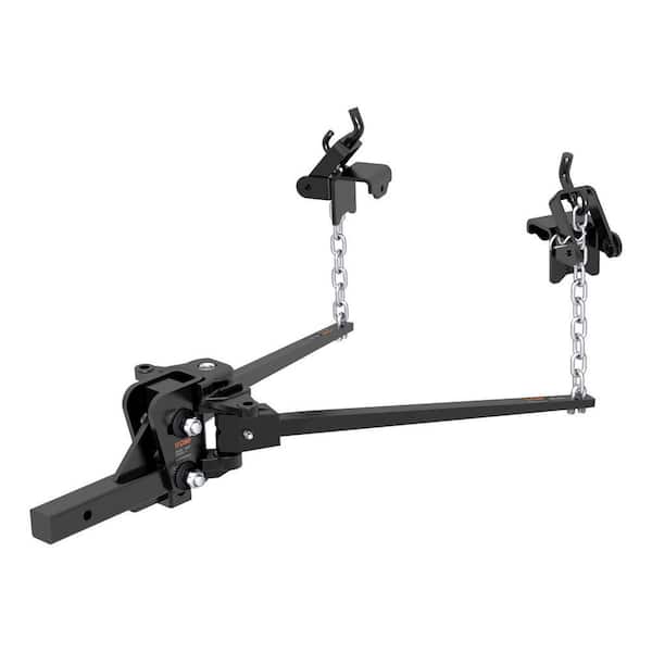 CURT Short Trunnion Bar Weight Distribution Hitch, 2 in., Universal (10K - 15K lbs., 28-3/8 in. Bars)