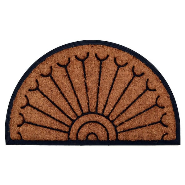 30 in. x 18 in. Coir;Rubber Outdoor Door Mat