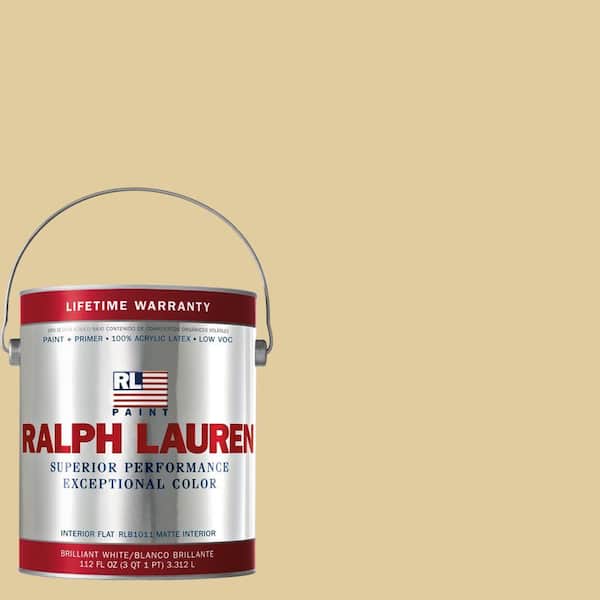 Ralph Lauren 1-gal. Lyford Yellow Flat Interior Paint