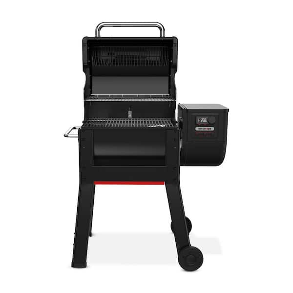 Weber Weber Smoque Pellet Grill Smoker in Black 1500770 - The Home 