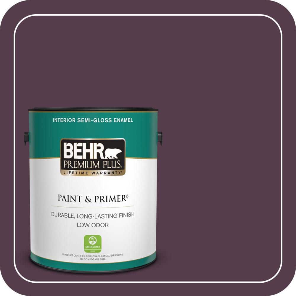 1 gal. #T15-4 Your Majesty Semi-Gloss Enamel Low Odor Interior Paint & Primer price history on PriceWatchPro