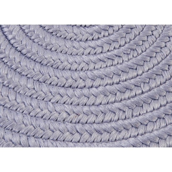 Trends Amethyst 5 ft. x 8 ft. Oval Braided Area Rug