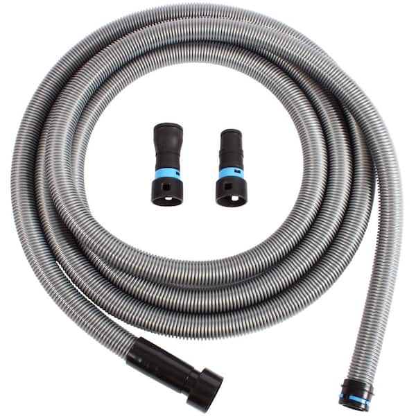 Cen-Tec 20 ft. Hose with Dust Collection Power Tool Adapters for Wet/Dry Vacuums