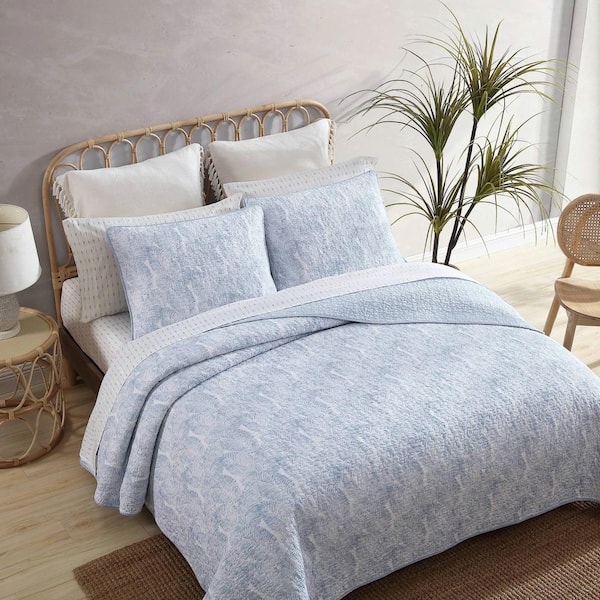  Tommy Bahama Get Cozy Comforter – 350 Thread Count, Breathable  100% Cotton Fabric – Weighted for All Season Toss & Turn Comfort –  Oversized Queen : Home & Kitchen