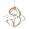 Cosmix 14 in. Metal Copper Flower Spinner 31041 - The Home Depot