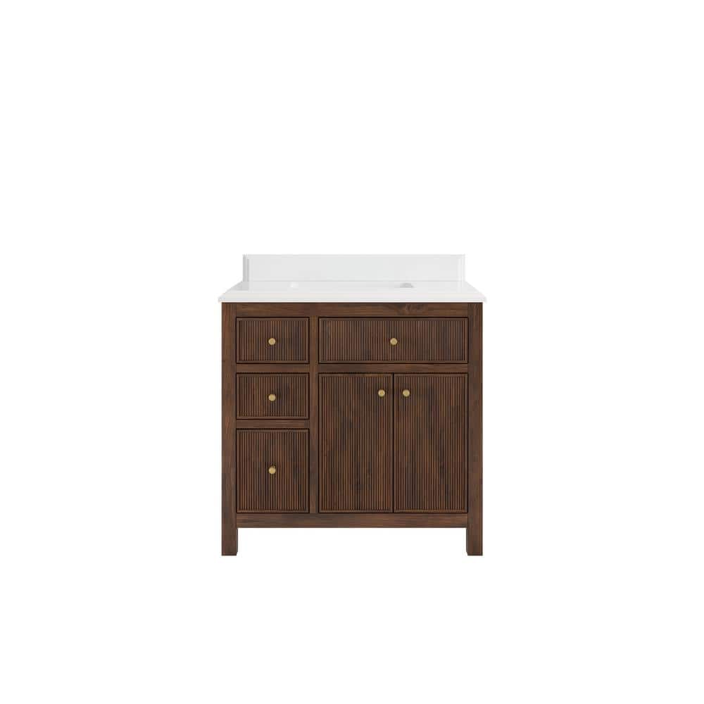 Willow Collections Sonoma Teak 36 in. Single Sink