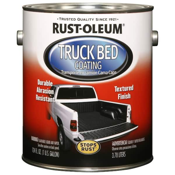 Rust-Oleum Automotive 124 Oz. Black Low VOC Truck Bed Coating 260066 ...