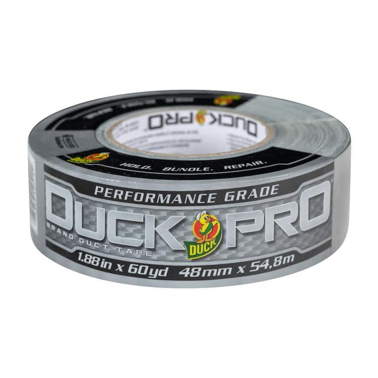 Duck Pro 1.88 in. x 60 yds. Silver All-Purpose Duct Tape