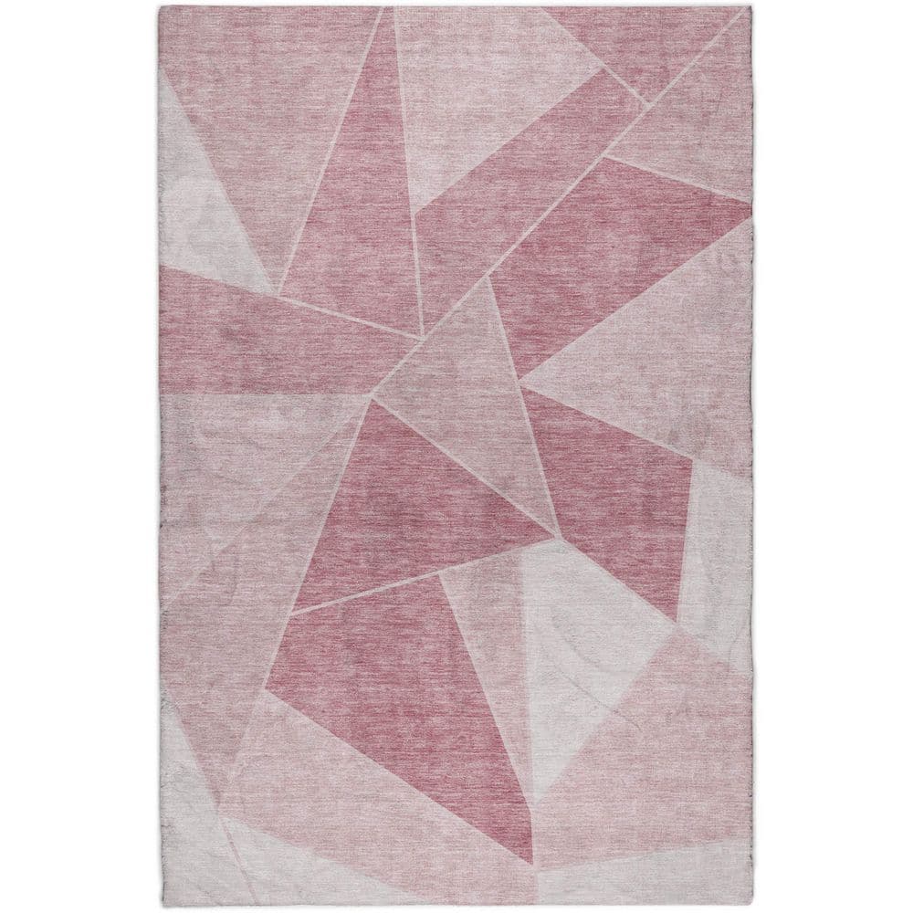 Dream Shag Premium Machine Washable Abstract ADS636 Blush 9 ft. x 12 ft. Area Rug price history on PriceWatchPro