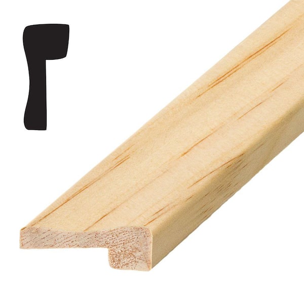 Builders Choice OP0 98 9/16 in. x 1-1/4 in. Pine Cap Molding
