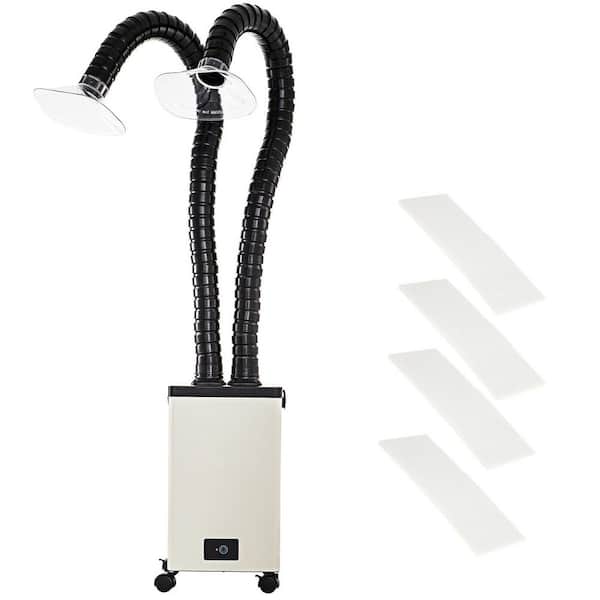 Solder Fume Extractor, 150W 165CFM with 3-Stage Filters, 3-Speed Adjustable Absorber for Soldering, DIY