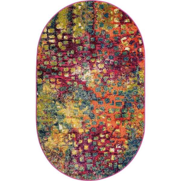unique-loom-jardin-ivy-multi-3-3-x-5-3-area-rug-3153648-the-home-depot