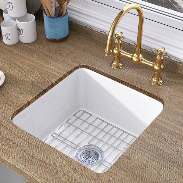 Dualmount Stainless Steel 18 in. Single Bowl Bar Sink Dualmount Stainless Steel 18 in. Single Bowl Bar Sink