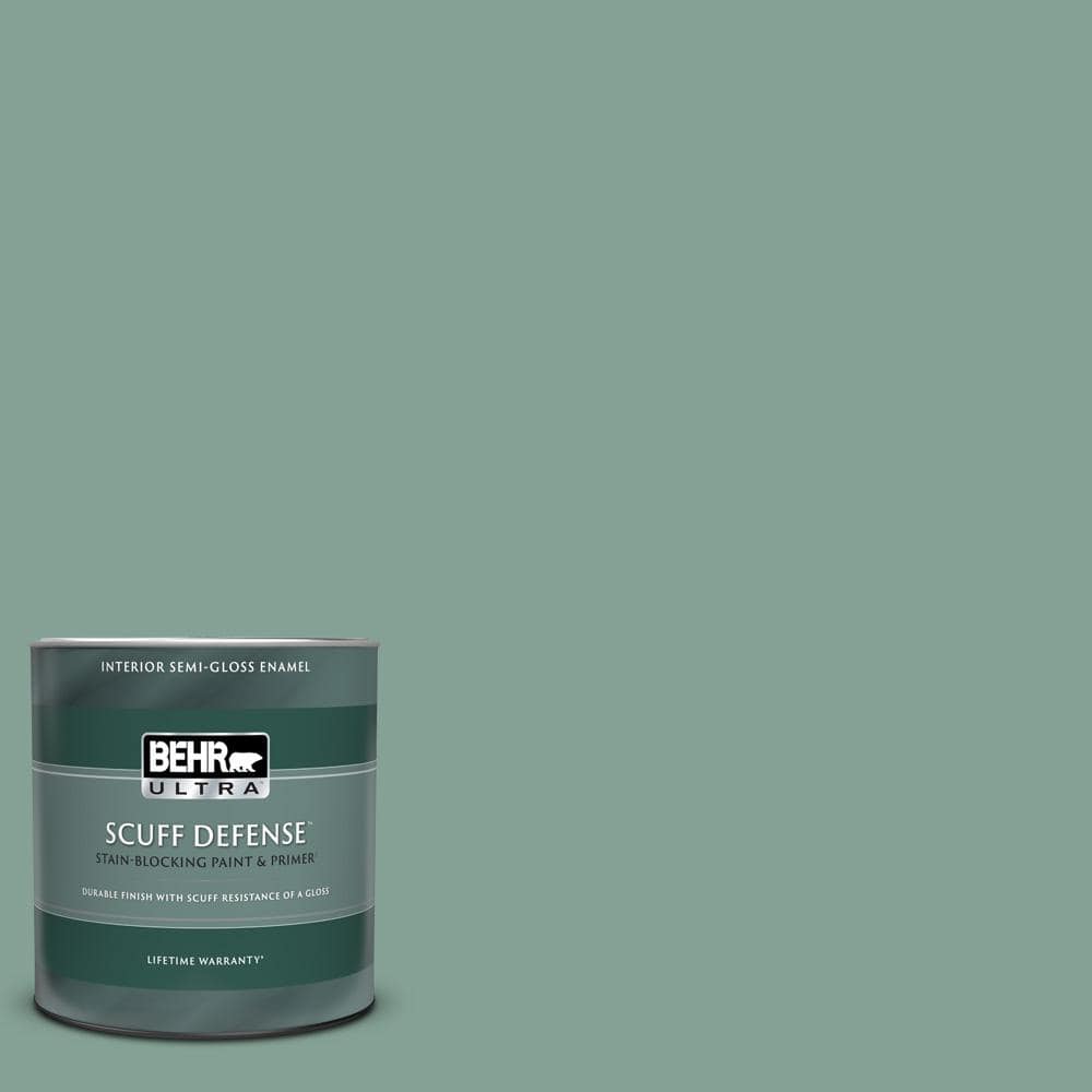 BEHR ULTRA 1 qt. S4204 Australian Jade Extra Durable SemiGloss