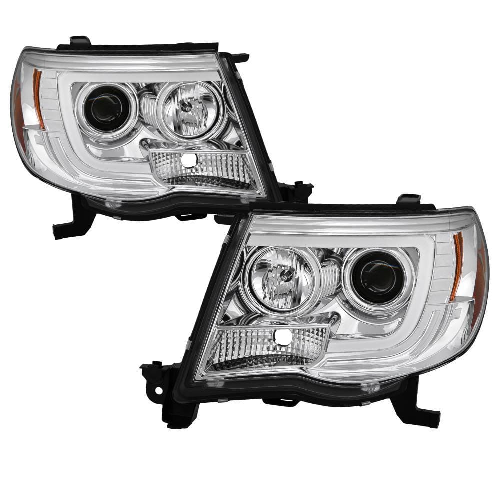 Toyota Tacoma 05-11 Version 2 Projector Headlights - Light Bar DRL - Chrome price history on PriceWatchPro