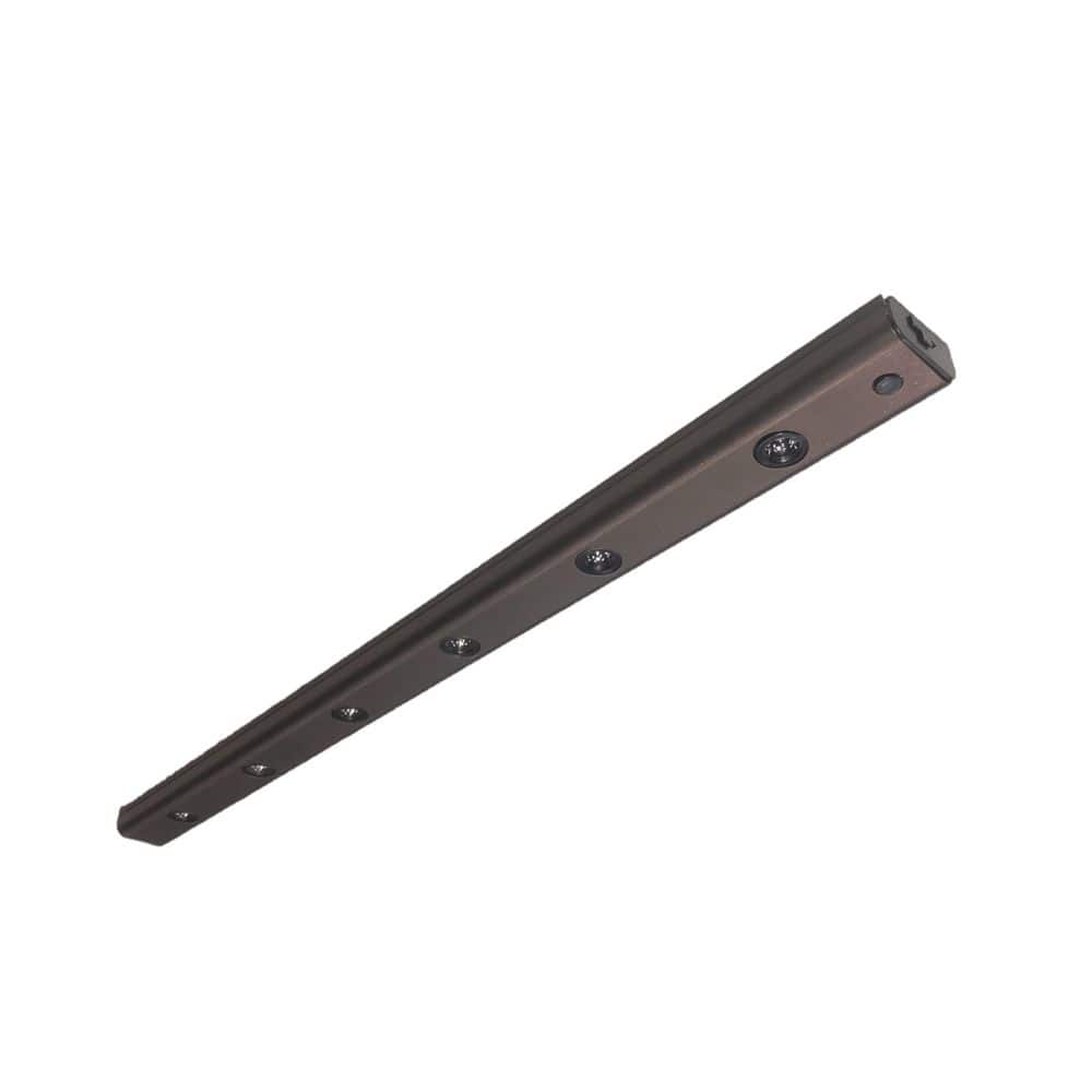 LED Bar Light Plug-In/Hardwire 30 in. LED Bronze Under Cabinet Light with D
