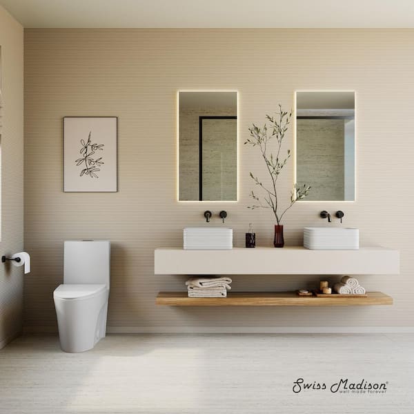 Swiss Madison St. Tropez 1-Piece 1.1 GPF/1.6 GPF Dual Flush