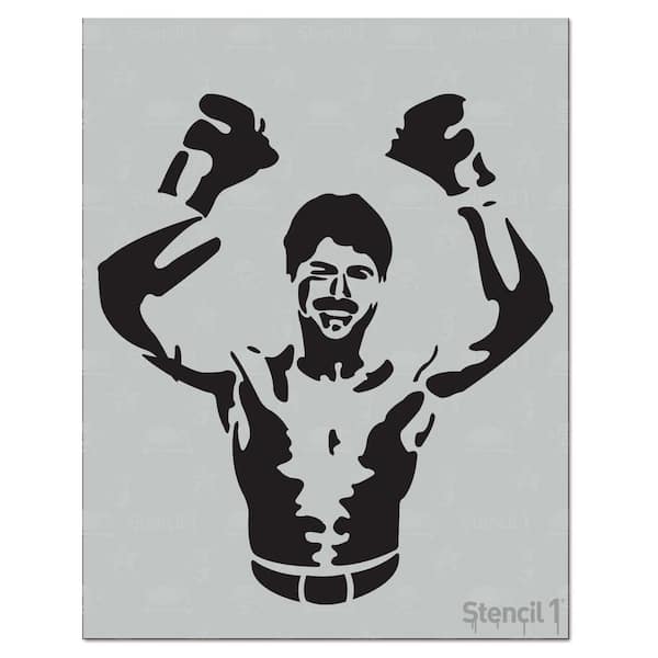 Boxer Stencil