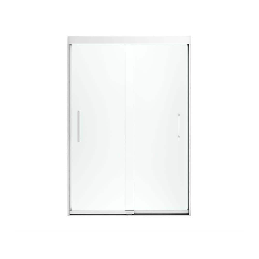 STERLING Finesse 47.625 in. W x 70.0625 in. H Sliding Frameless Shower ...