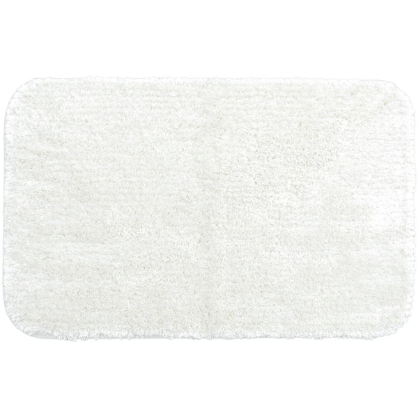 Mohawk Home Duo Cream 17 in. x 24 in. Nylon Machine Washable Bath Mat