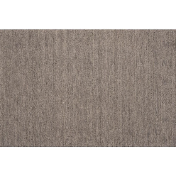 Natural Harmony Supreme Color Grey Custom Area Rug with Pad