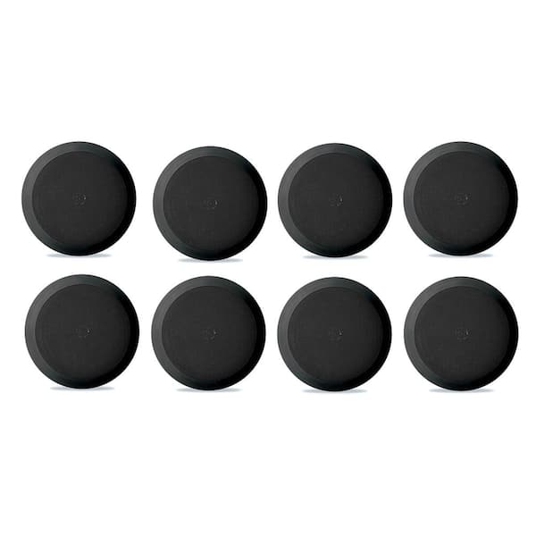Unbranded 8) NEW Pyle PDIC81RDBK 250W 8 Inch Flush In-Wall In-Ceiling Black Speakers Eight