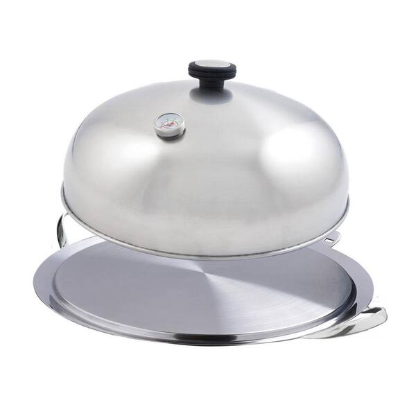 Mastrad O'Plancha Stainless Steel Griddle and Cooking Lid Combo