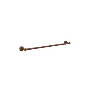 Waverly Place Collection 30 in. Back to Back Shower Door Towel Bar in Antique Bronze