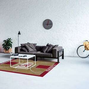 Alabama 6 ft by 8 ft Courtside Area Rug