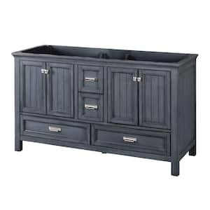 Brantley 60 in. W x 21-1/2 in. D Bath Vanity Cabinet Only in Harbor Blue