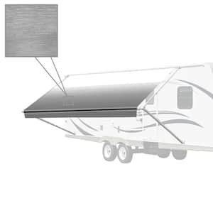 10 ft. RV Retractable Awning (96 in. Projection) in Grey