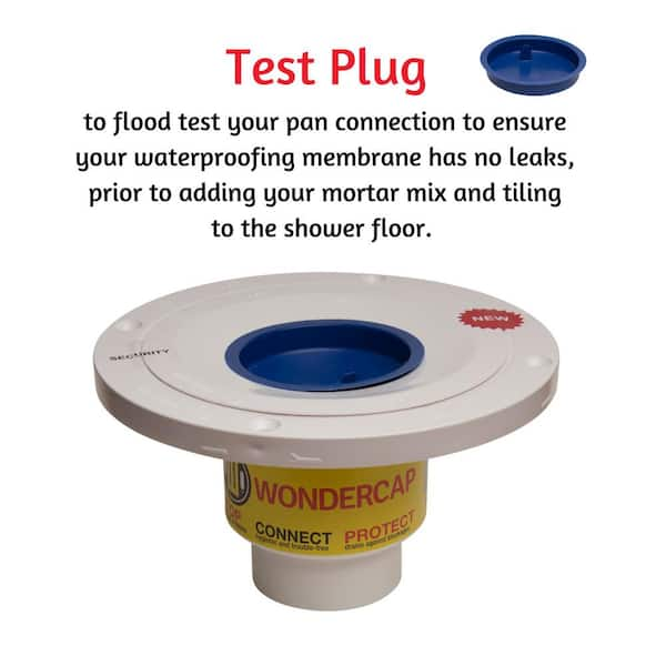 Shower Pan Test Plug